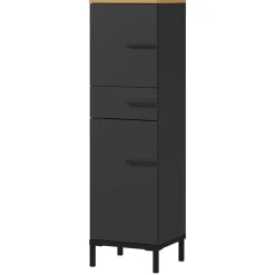 Moderner Badezimmerschrank 125 cm hoch - Lucrino