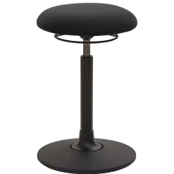 Moderner Bürohocker in Anthrazit & Schwarz - Conzenta