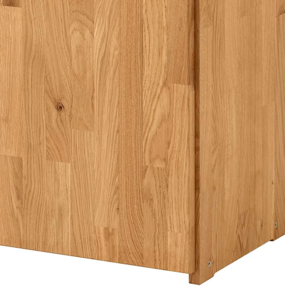 Moderner Büroschrank aus Wildeiche Massivholz - Rosenna