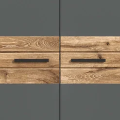 Moderner Büroschrank in Wildeichefarben - Lucios