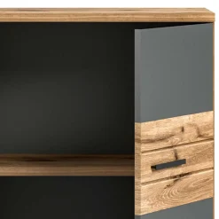 Moderner Büroschrank in Wildeichefarben - Lucios