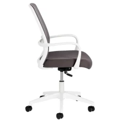 Moderner Bürostuhl in Grau & Weiß - Vahama