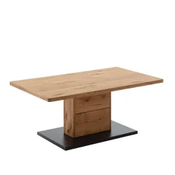 Moderner Couchtisch in Wildeiche und Anthrazit - Drinidad