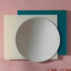 Moderner Designspiegel in Rund - Santobal