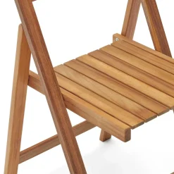 Moderner Gartenstuhl zum Zusammenklappen - Ninian (2er Set)