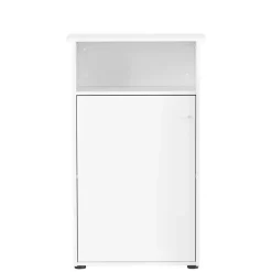 Moderner Office Tresen in Weiß - Afrina