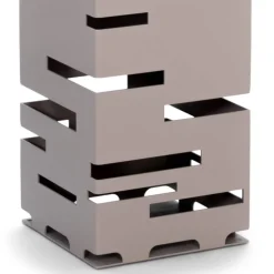 Moderner Schirmständer in Taupe - Viman