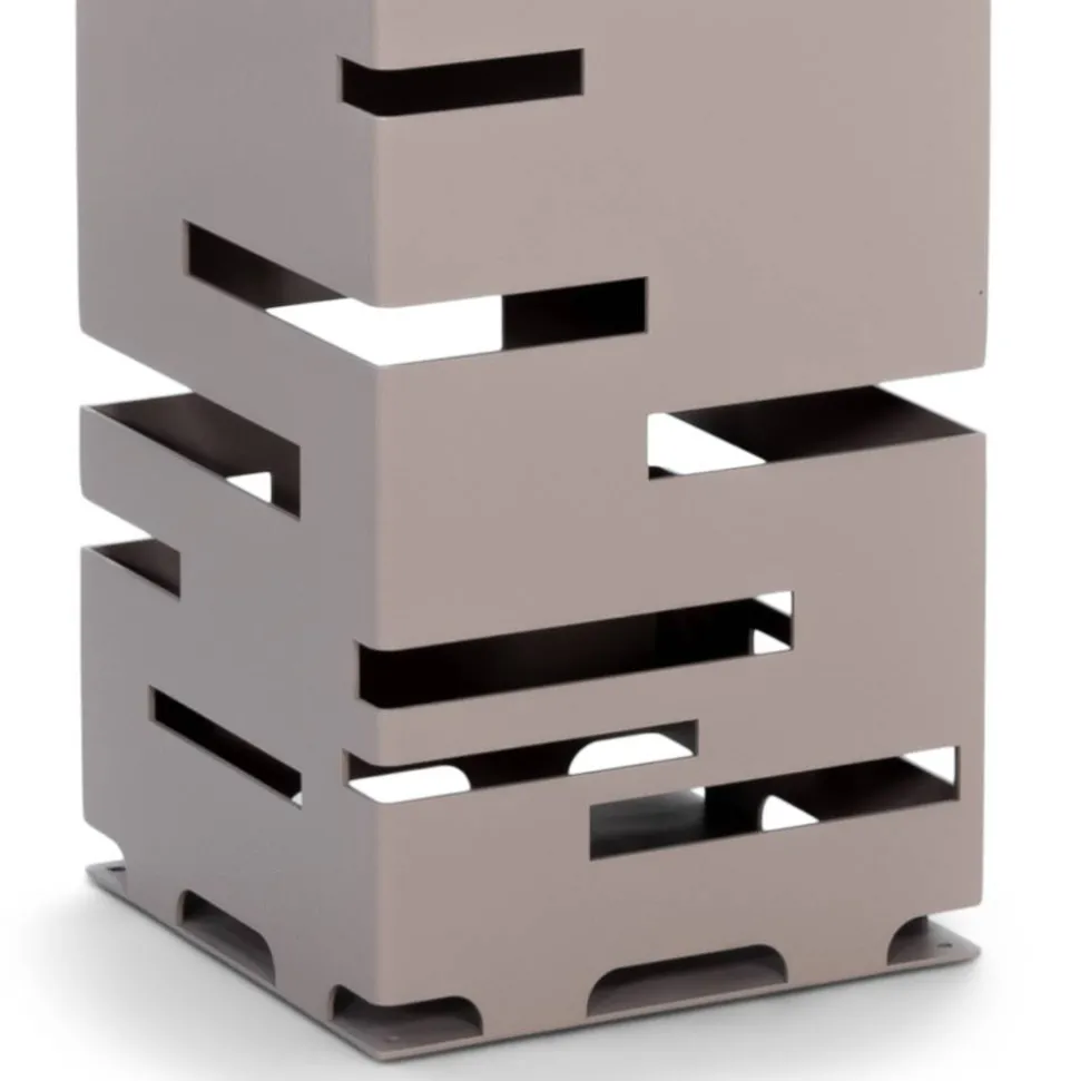 Moderner Schirmständer in Taupe - Viman