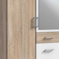 Moderner Schlafzimmer-Schrank zweifarbig - Coros