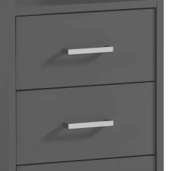 Moderner Schreibtisch in Anthrazit - Brasova