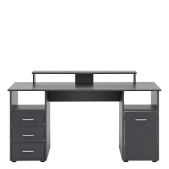 Moderner Schreibtisch in Anthrazit - Imilias