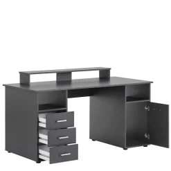 Moderner Schreibtisch in Anthrazit - Imilias