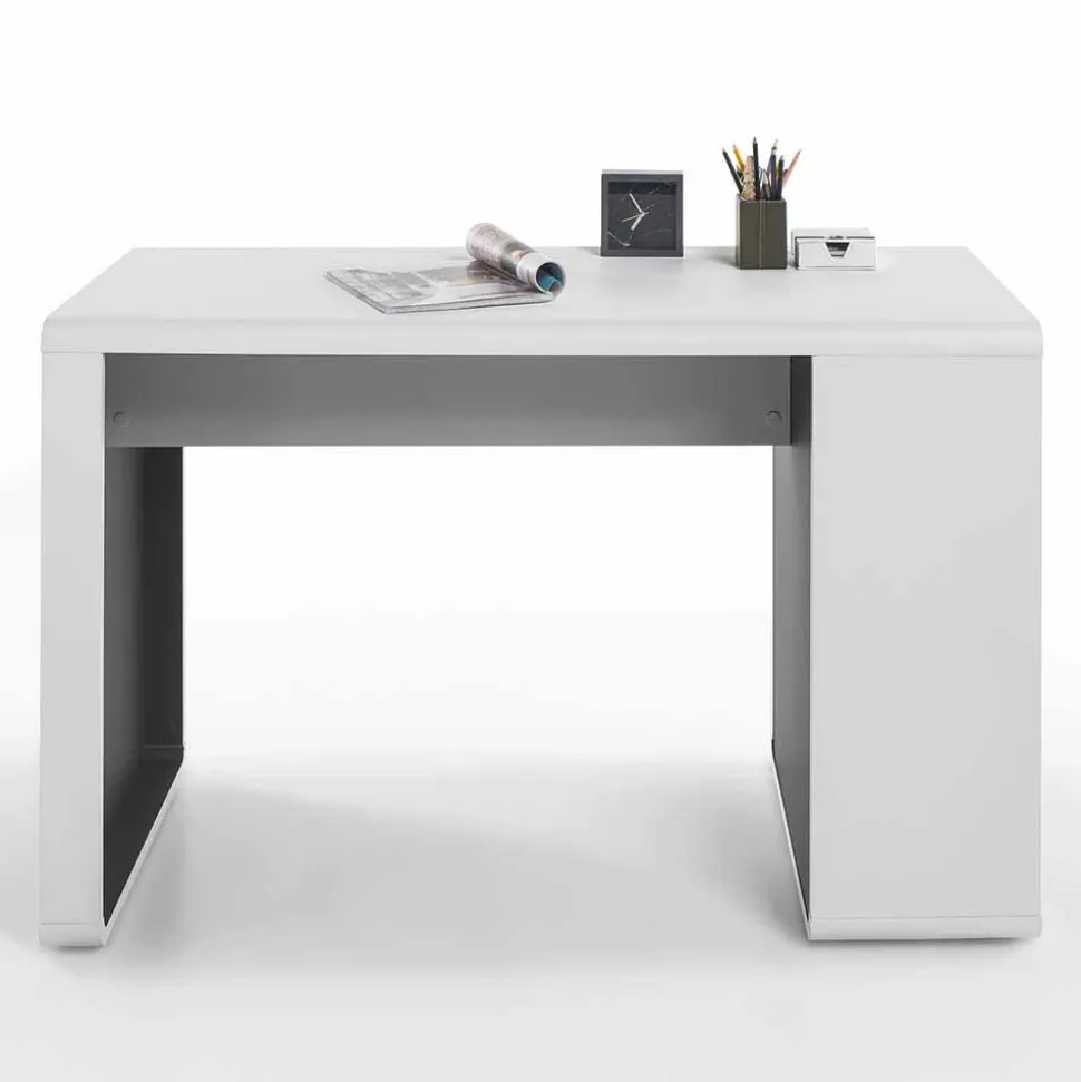 Moderner Schreibtisch mit Regal - Compadro