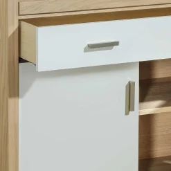 Moderner Sekretär in Creme & Eiche Bianco - Jamaica