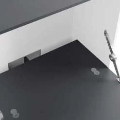 Moderner Sekretär in Weiß und Anthrazit - Exotica