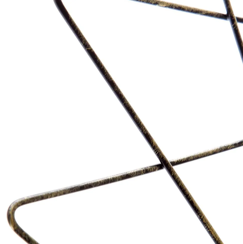 Moderner Spiegel in Altgold Metallrahmen - Emrany