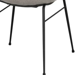 Moderner Stoffstuhl in Grau - Sanctarin (2er Set)