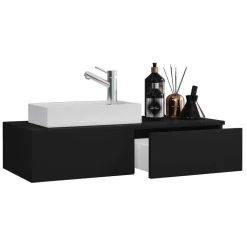 Moderner Waschtisch & Badspiegel - Balisca (zweiteilig)