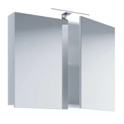 Modernes Bad in Weiß Möbelset - Ipsum (vierteilig)