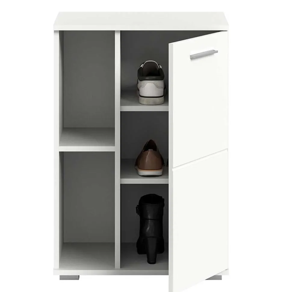 Modernes Garderobenmöbel in Weiß - Rugova (zweiteilig)