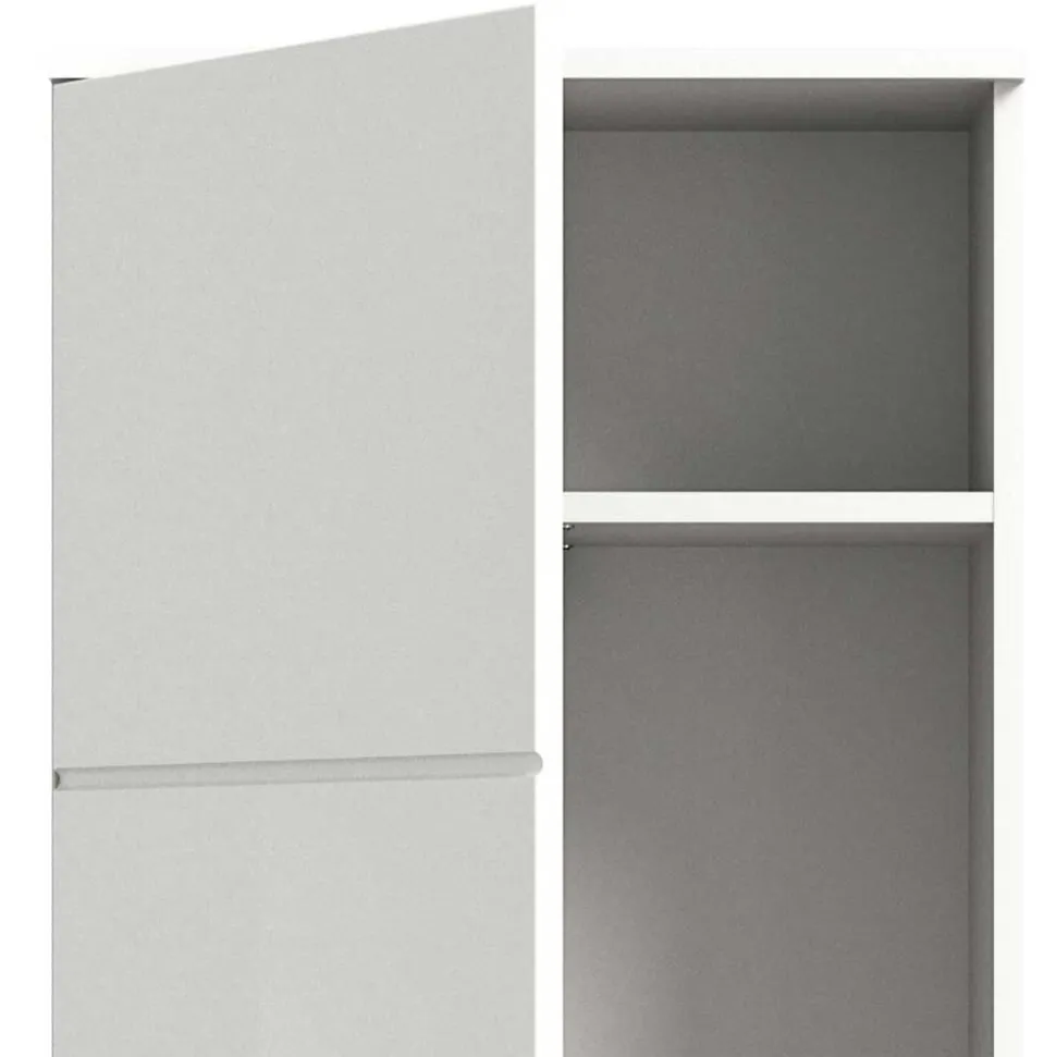 Modernes Garderobenset in Weiß - Rugova I