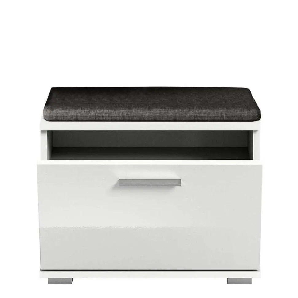 Modernes Garderobenset in Weiß - Rugova I