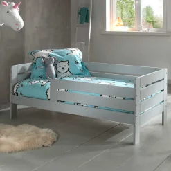Modernes Kinderbett mit Rausfall-Schutz - 140x70 - Naosa