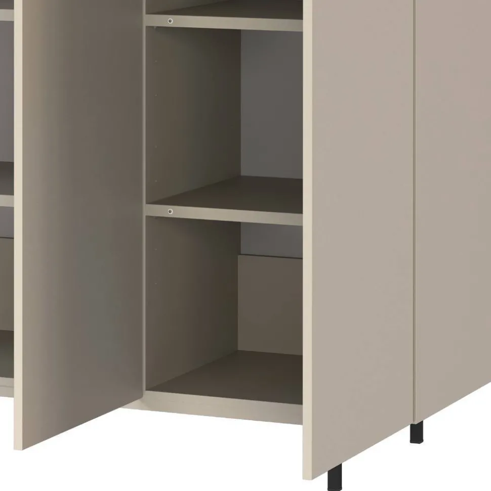 Modernes Kinderzimmer in Grau - Suzanas (dreiteilig)