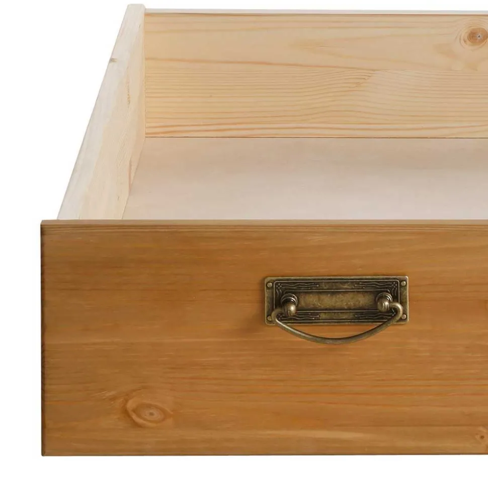 Modernes Landhausbett aus Kiefer - Inhusa