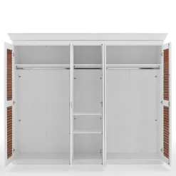 Modernes Landhausschlafzimmer Möbel - Chako (vierteilig)