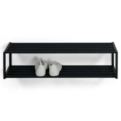 Modernes Schuhregal mit zwei Ablagen - Acke