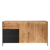 Modernes Sideboard in Wildeiche und Anthrazit - Claas