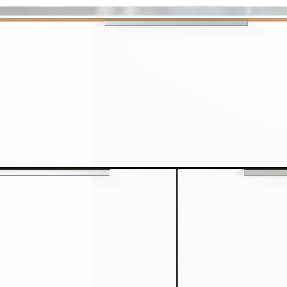 Modernes Vertiko in Weiß & Wildeiche - Duclia