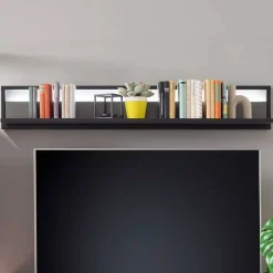 Modernes Wandboard in Grau - 156 cm breit - Ridona