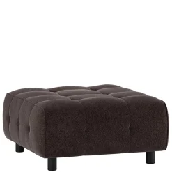 Modul Sofahocker in Graubraun meliert - Shinin