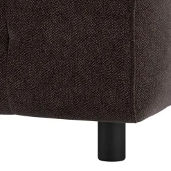 Modul Sofahocker in Graubraun meliert - Shinin