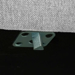 Modulares Sofa Eckelement in Hellgrau - Horedion