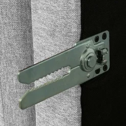 Modulares Sofa Eckelement in Hellgrau - Horedion