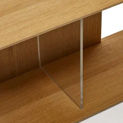 Modulares Standregal in Eiche Furnier - Hero (neunteilig)