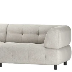 Modulcouch Elemente in Hellgrau - Osika (dreiteilig)