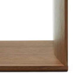 Modulregal in Nussbaum Furnier - Abelle (neunteilig)