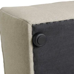 Modulsofa Eckelement in Cremeweiß - Tembreno