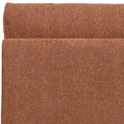 Modulsofa Element in Rost Braun Chenille - Brixx