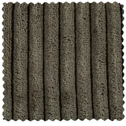 Modulsofa Hocker in Blassgrün Cord - Praggio