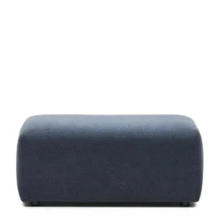 Modulsofa Hocker Randmodul in Dunkelblau - Fouzi