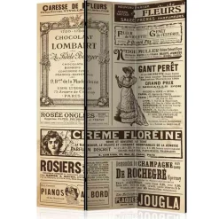 Motivdruck Paravent Vintage Werbung - Radojan