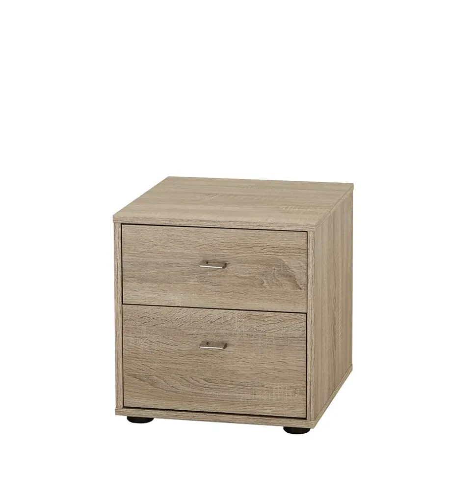 Nachtisch Kommode Melvue in Eiche Sägerau