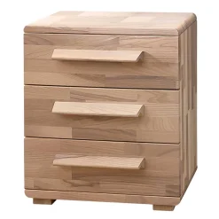 Nachtkommode aus Kernesche massiv - Edgas