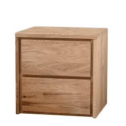 Nachtkommode aus massivem Eichenholz - Villa