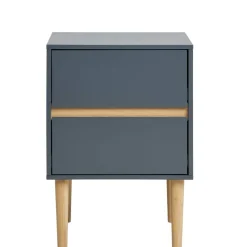 Nachtkommode in Dunkelgrau - Jayant